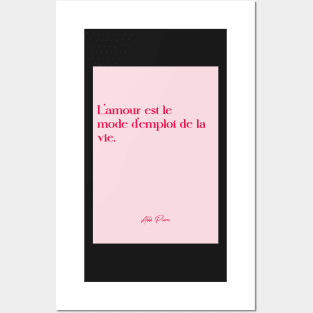 Quotes about love - Abbé Pierre Posters and Art